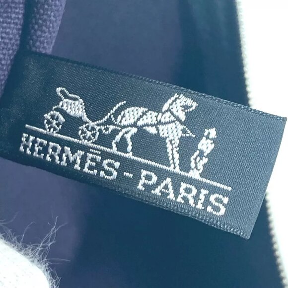 HERMES Logo flat YachtingPM Accessory case Multi-purpose pouch Makeup pouch - Picture 12 of 14